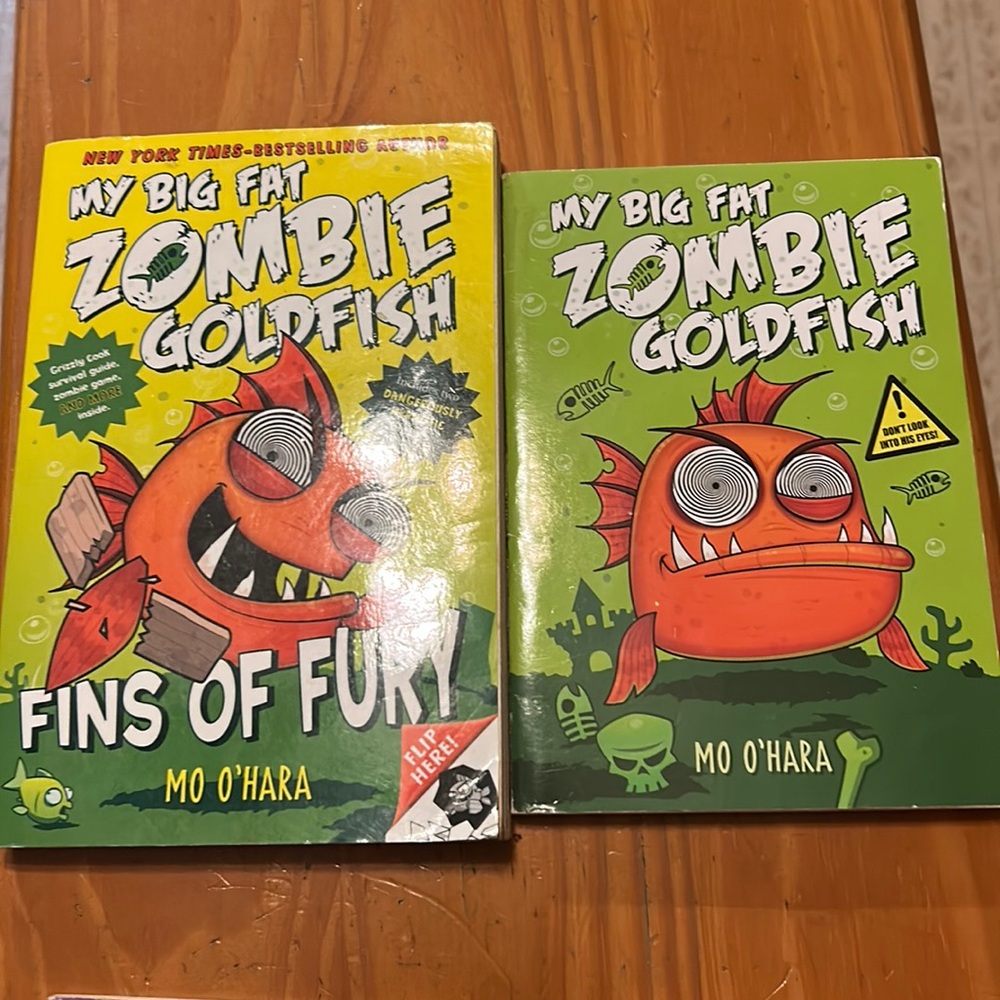 Two separate series, beast, quest, and my big fat zombie goldfish